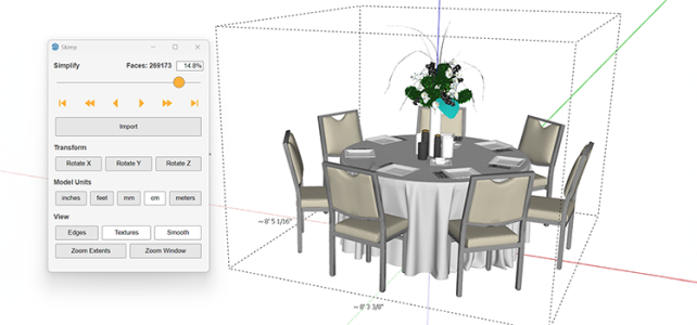 Import, Preview, and Optimize GLB, USD, FBX, OBJ, STL, and more!